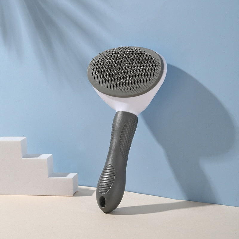 Pet Cat Dog Brush Self Cleaning Slicker Brush