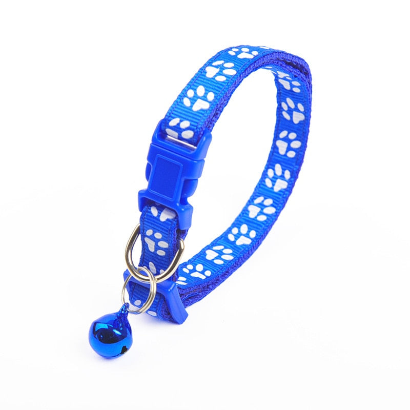 Colorful Cute Bell Collar Adjustable Buckle Cat Collar Pet Supplies