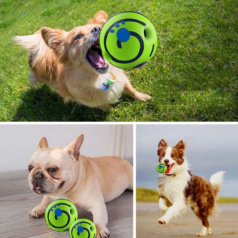 Wobble Wag Giggle™ - Interactive Vocal Toy Ball For Cats And Dogs