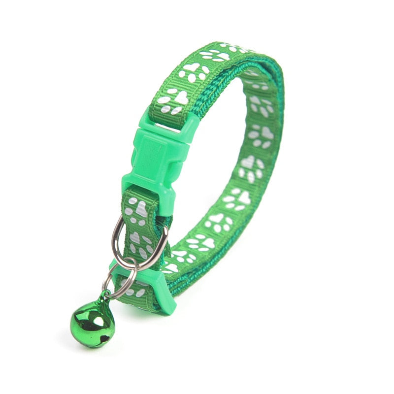 Colorful Cute Bell Collar Adjustable Buckle Cat Collar Pet Supplies