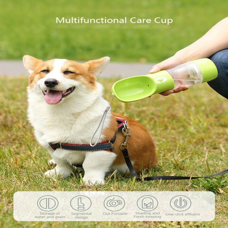 Portable Pet Multifunction Water Bottle