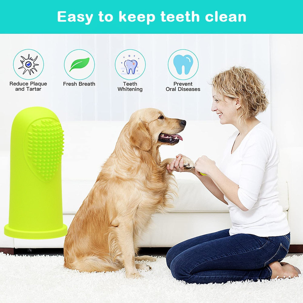 Super Soft Pet Finger Toothbrush
