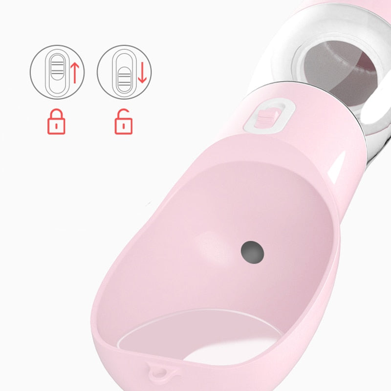 Portable Pet Multifunction Water Bottle