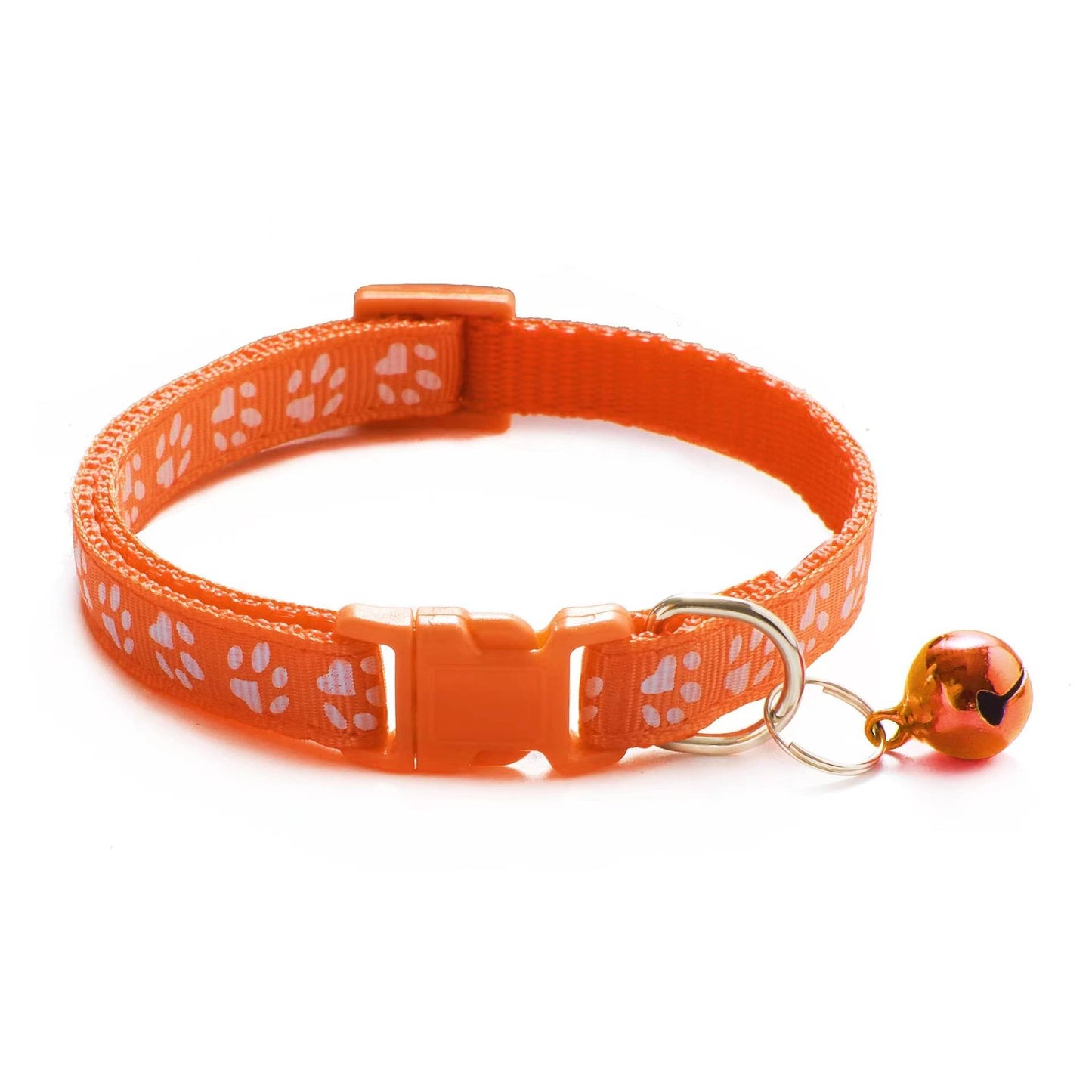 Colorful Cute Bell Collar Adjustable Buckle Cat Collar Pet Supplies
