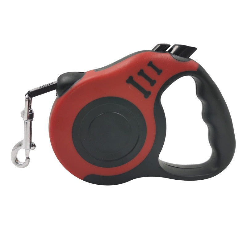 Automatic Reflective Double-Ended Leash Lead