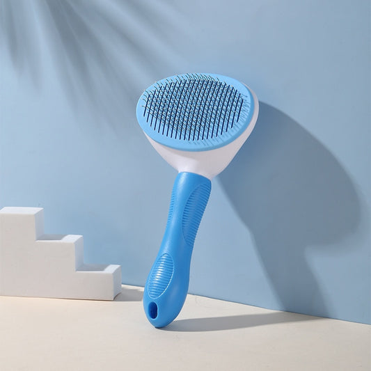 Pet Cat Dog Brush Self Cleaning Slicker Brush