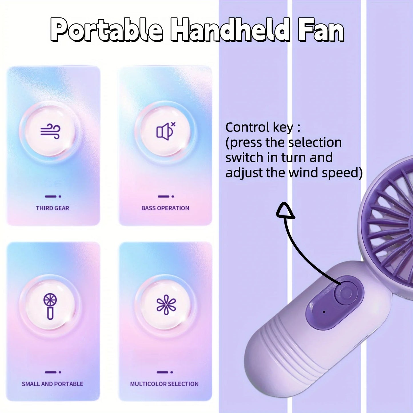 CoolBreeze™ Mini USB Fan – Pocket Power for Summer Days