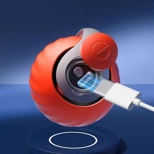TwistTail™Interactive Pet Toy Ball USB Rechargeable Automatic Moving Rolling Ball