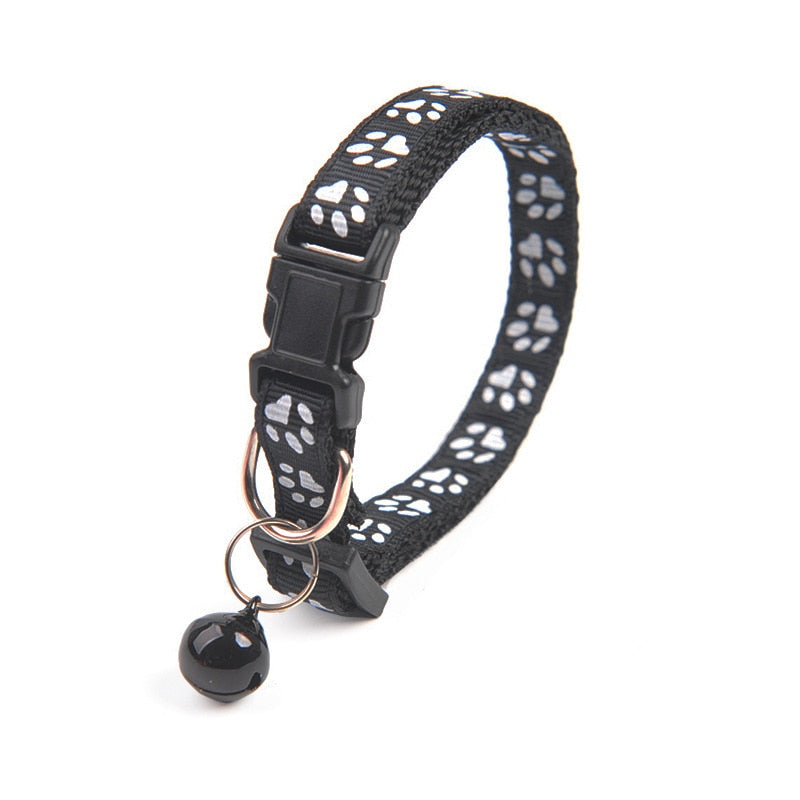 Colorful Cute Bell Collar Adjustable Buckle Cat Collar Pet Supplies