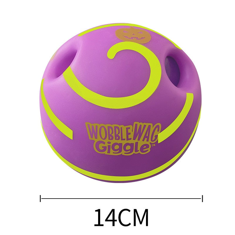 Wobble Wag Giggle™ - Interactive Vocal Toy Ball  For Cats And Dogs
