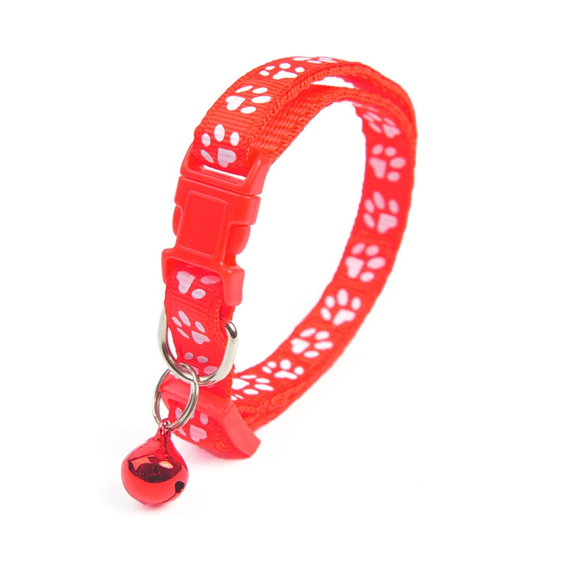 Colorful Cute Bell Collar Adjustable Buckle Cat Collar Pet Supplies