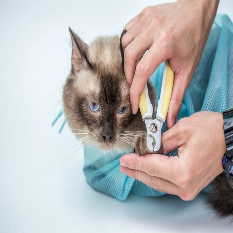 Mesh Cat Grooming Bath Bag
