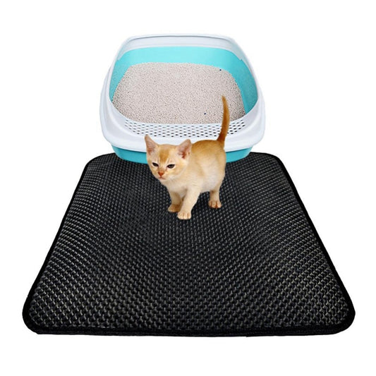 Pet Cat Litter Mat Double Layer Pet