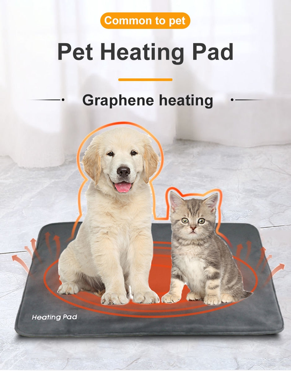 Dog, Cat Heating Pad Blanket