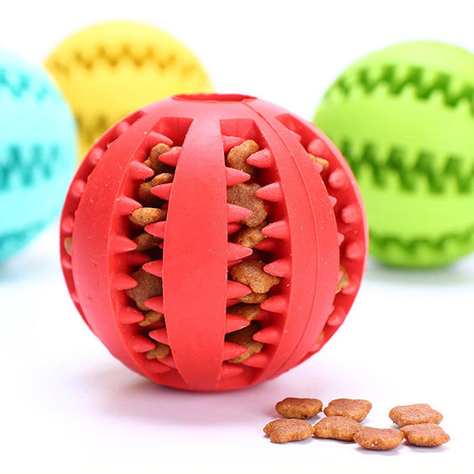 Pet Dog Toy Interactive Rubber Balls for Small Large Dogs Puppy Cat