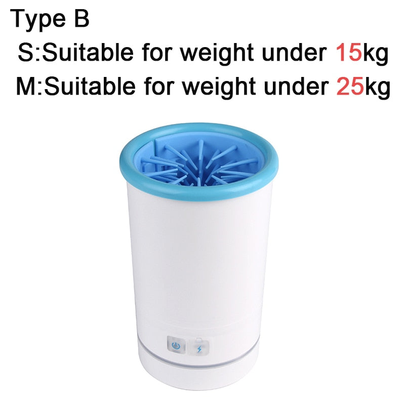 Automatic Electric Portable Pet Foot Paw Cleaner