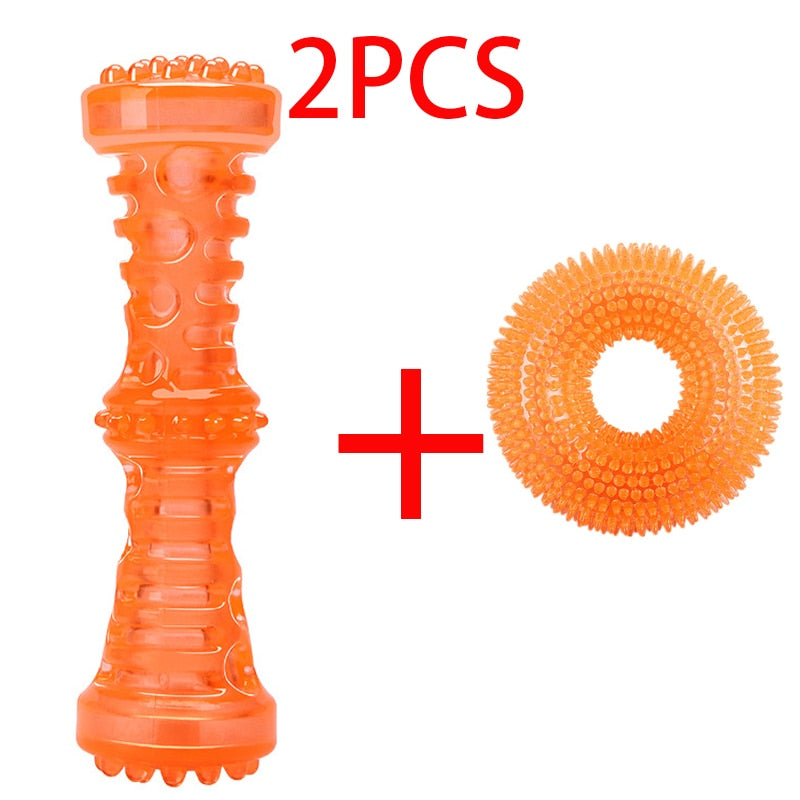 Dog Toothbrush Bone Sturdy Toy