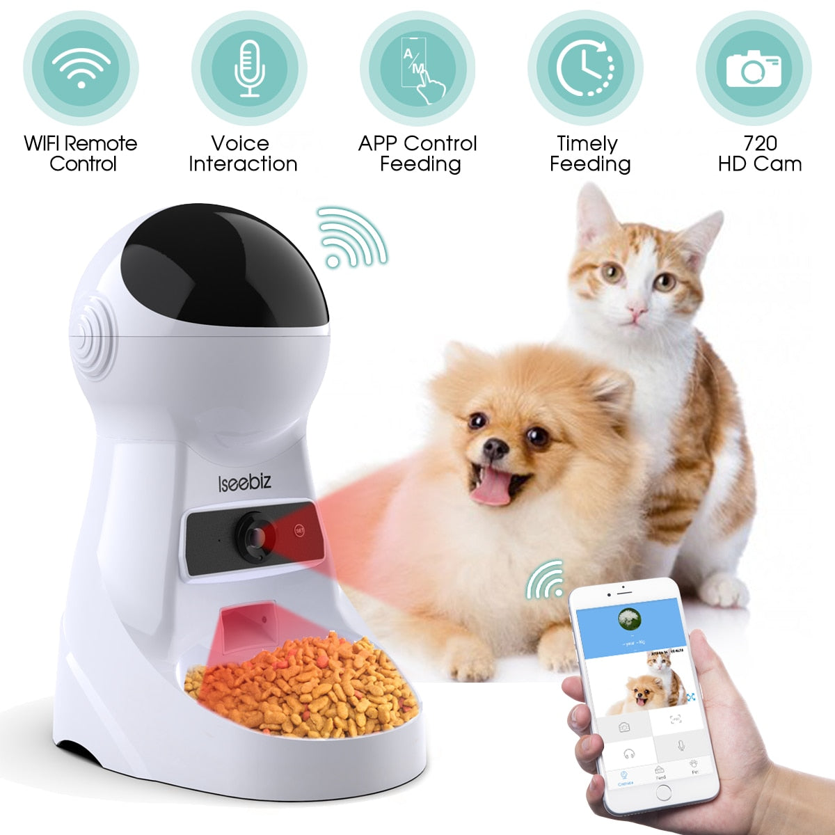 Pet Automatic Smart Food Dispenser