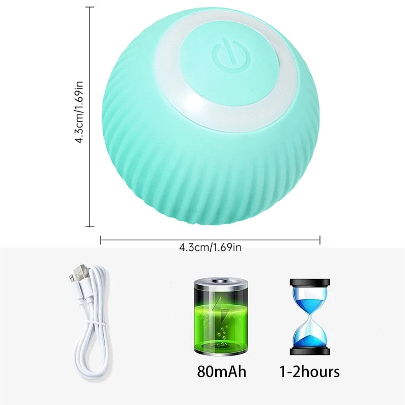 Smart Cat Toys Automatic Rolling Ball Electric Cat Toys Interactive For Cats