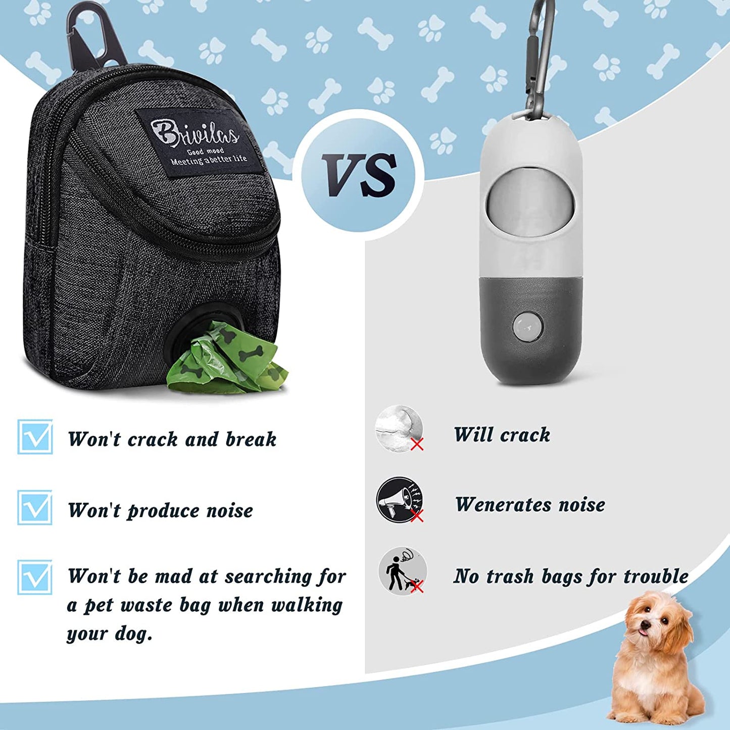 Portable Multifunction Travel Poop Bag