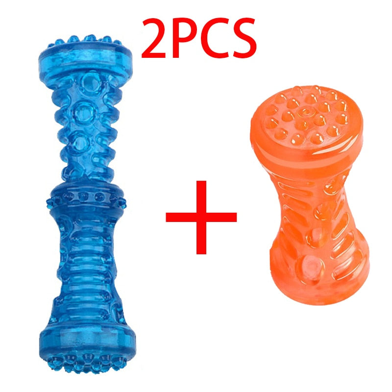 Dog Toothbrush Bone Sturdy Toy