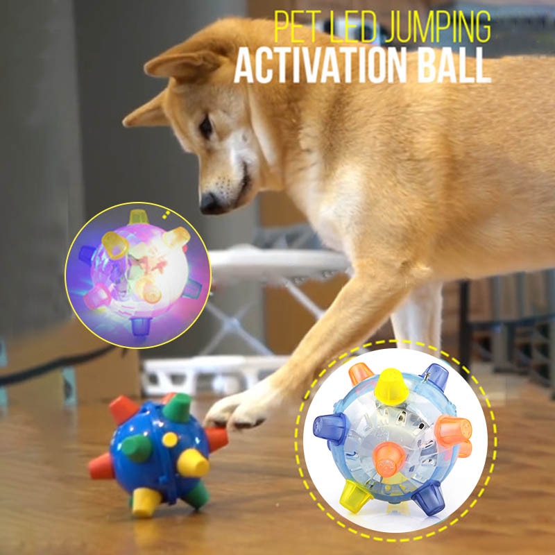 LED Funny Flashing Ball Pets Toys