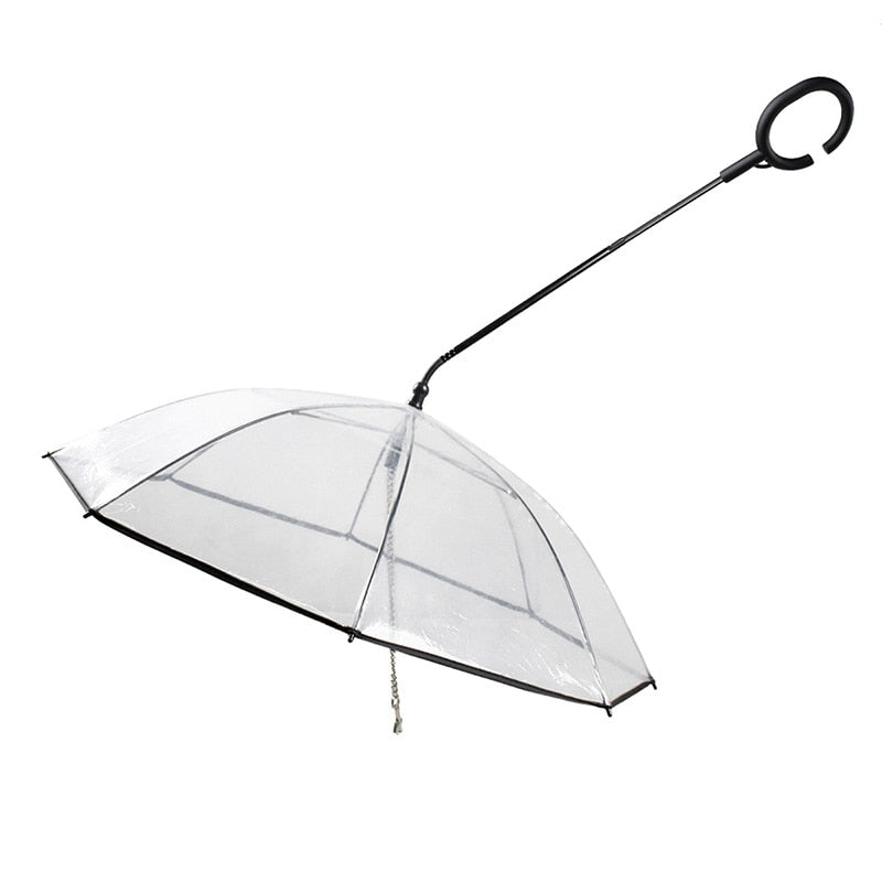 Pet Dog Transparent Umbrella