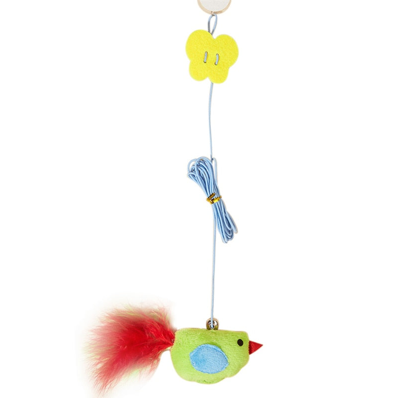 Interactive Cat Toy Hanging Simulation