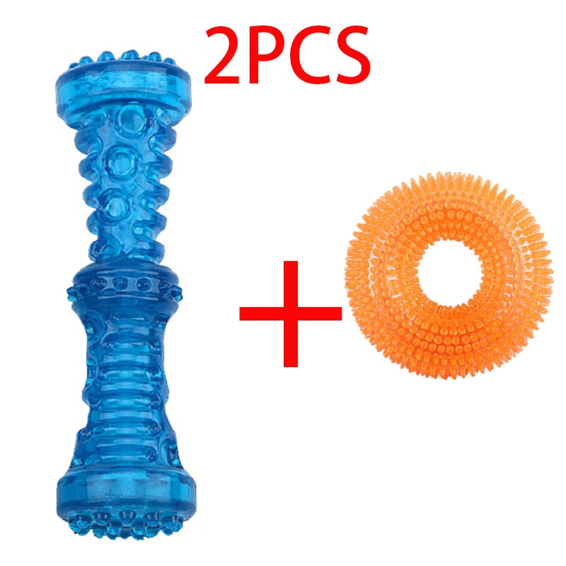 Dog Toothbrush Bone Sturdy Toy