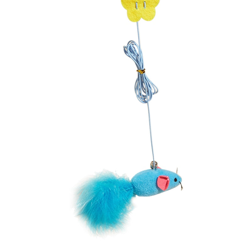 Interactive Cat Toy Hanging Simulation