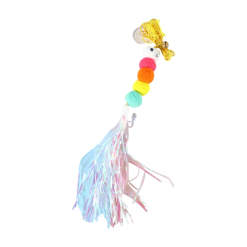Interactive Cat Toy Hanging Simulation