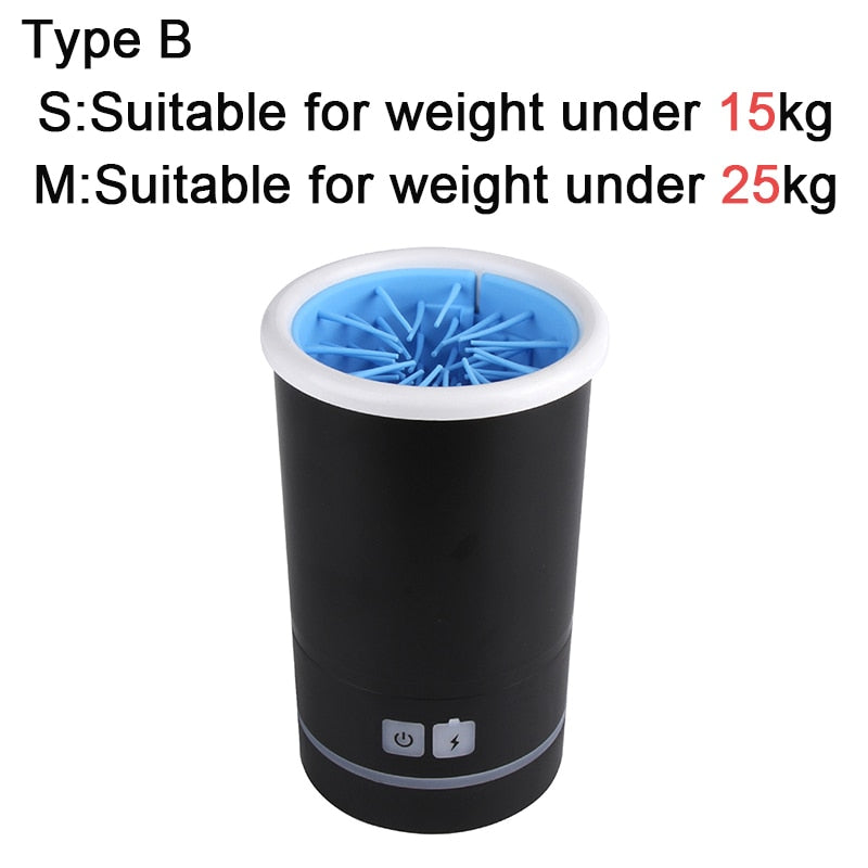 Automatic Electric Portable Pet Foot Paw Cleaner